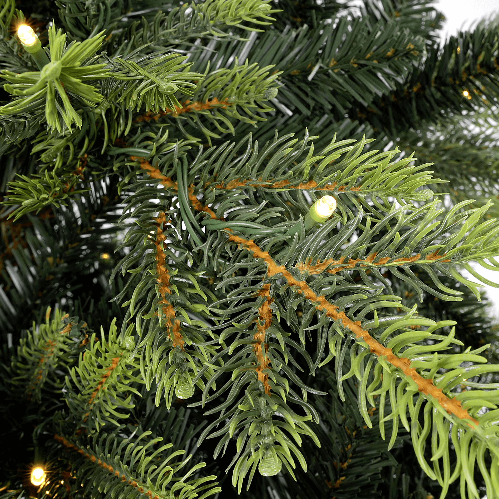 Künstliche Rottanne mit LED 210 cm  - 2