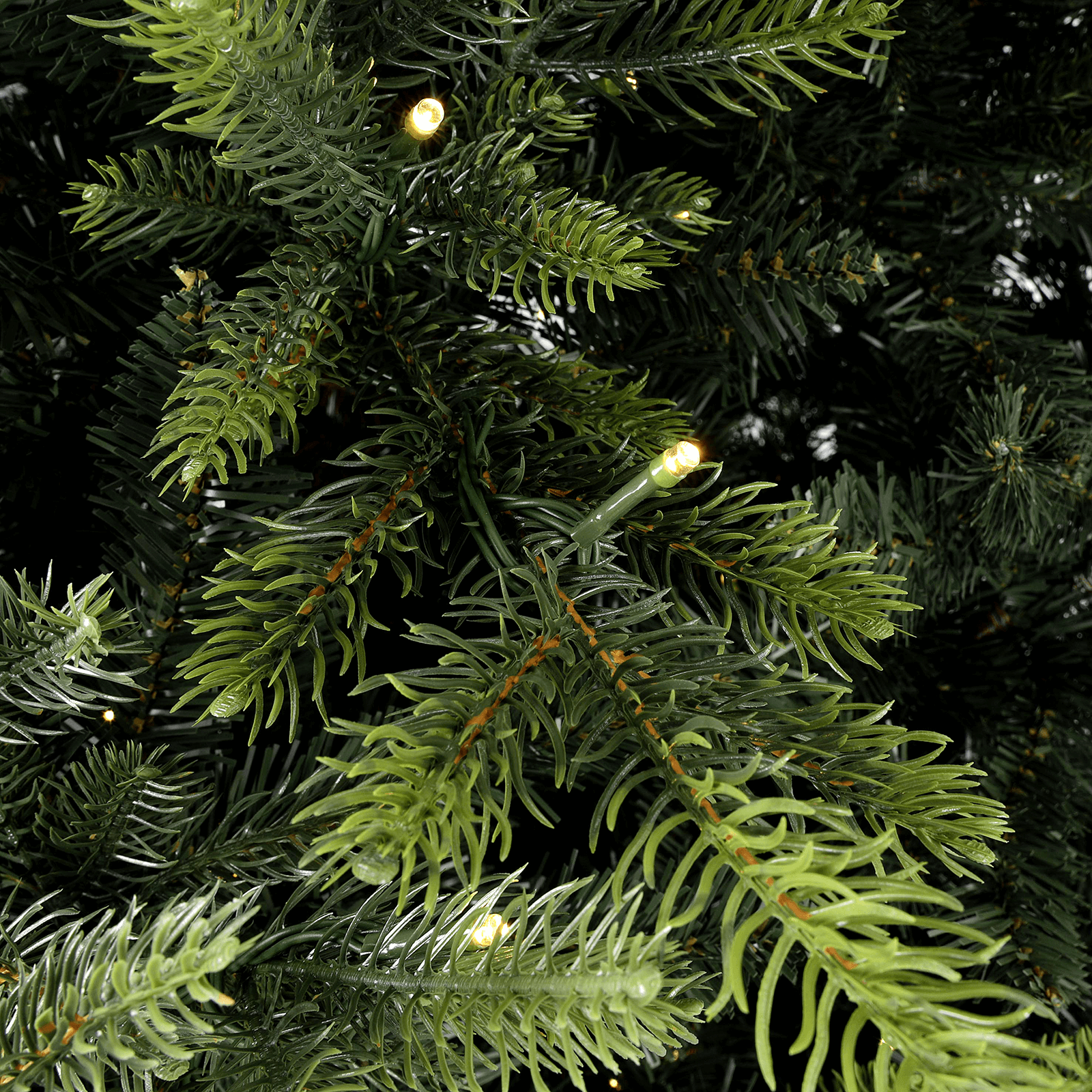 Künstliche Rottanne mit LED 210 cm  - 3