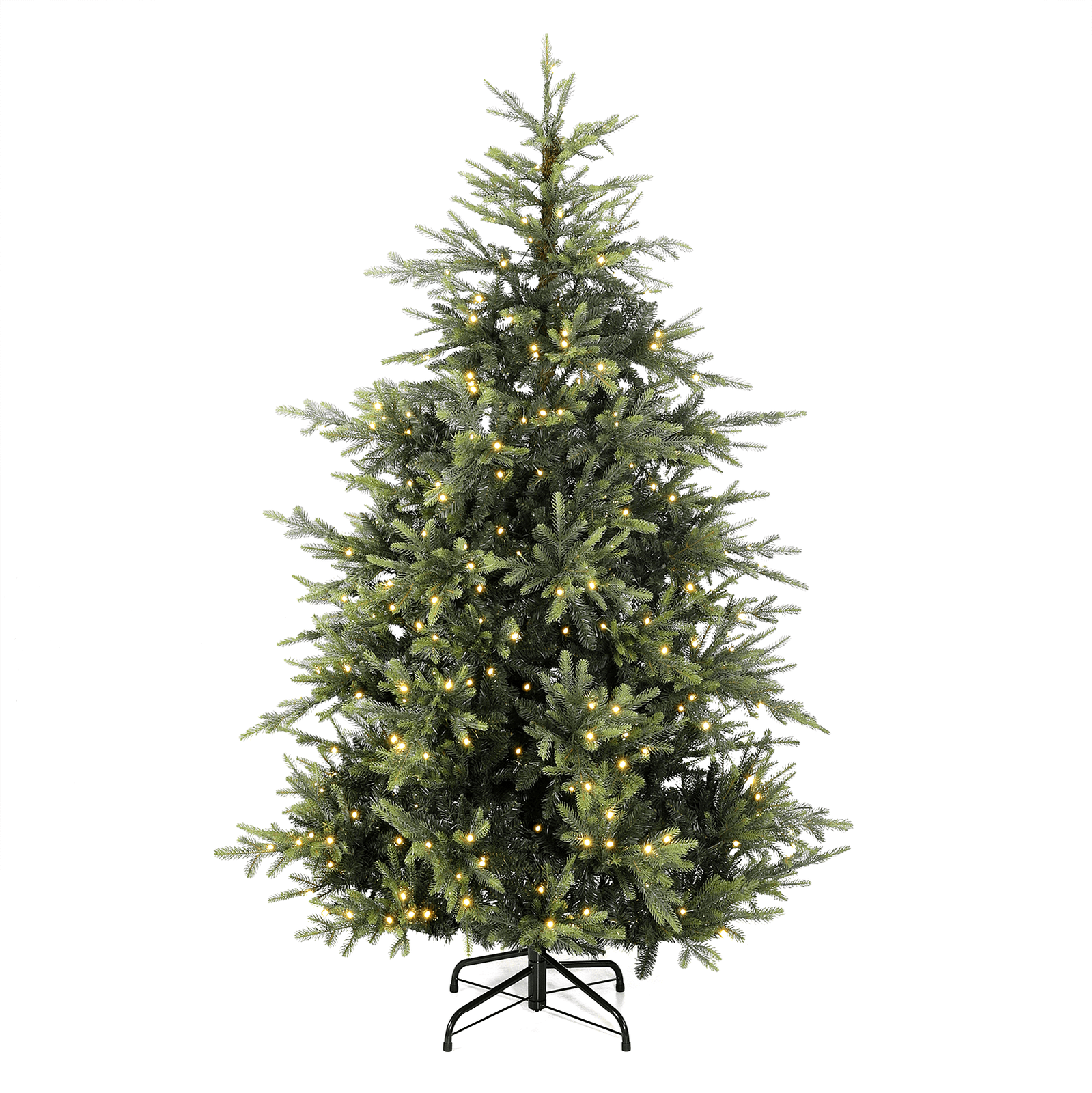 Künstliche Rottanne mit LED 210 cm  - 4