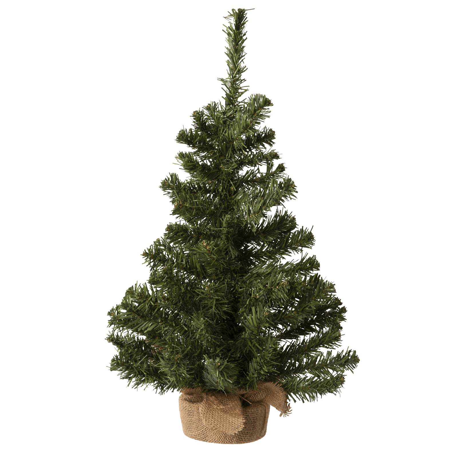 Árbol de Navidad artificial DIY con adornos rojos, 60 cm - 5