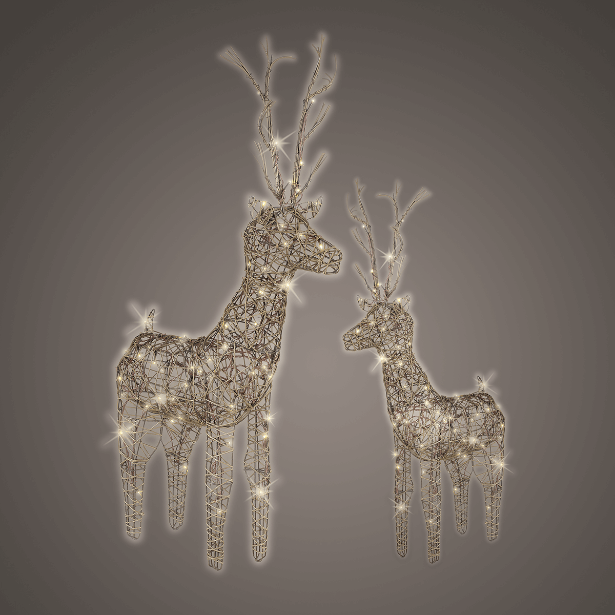 Cerf LED en saule pour l'extérieur IP44  - 1