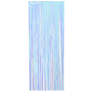 Lametta Vorhang irisierend 200cm