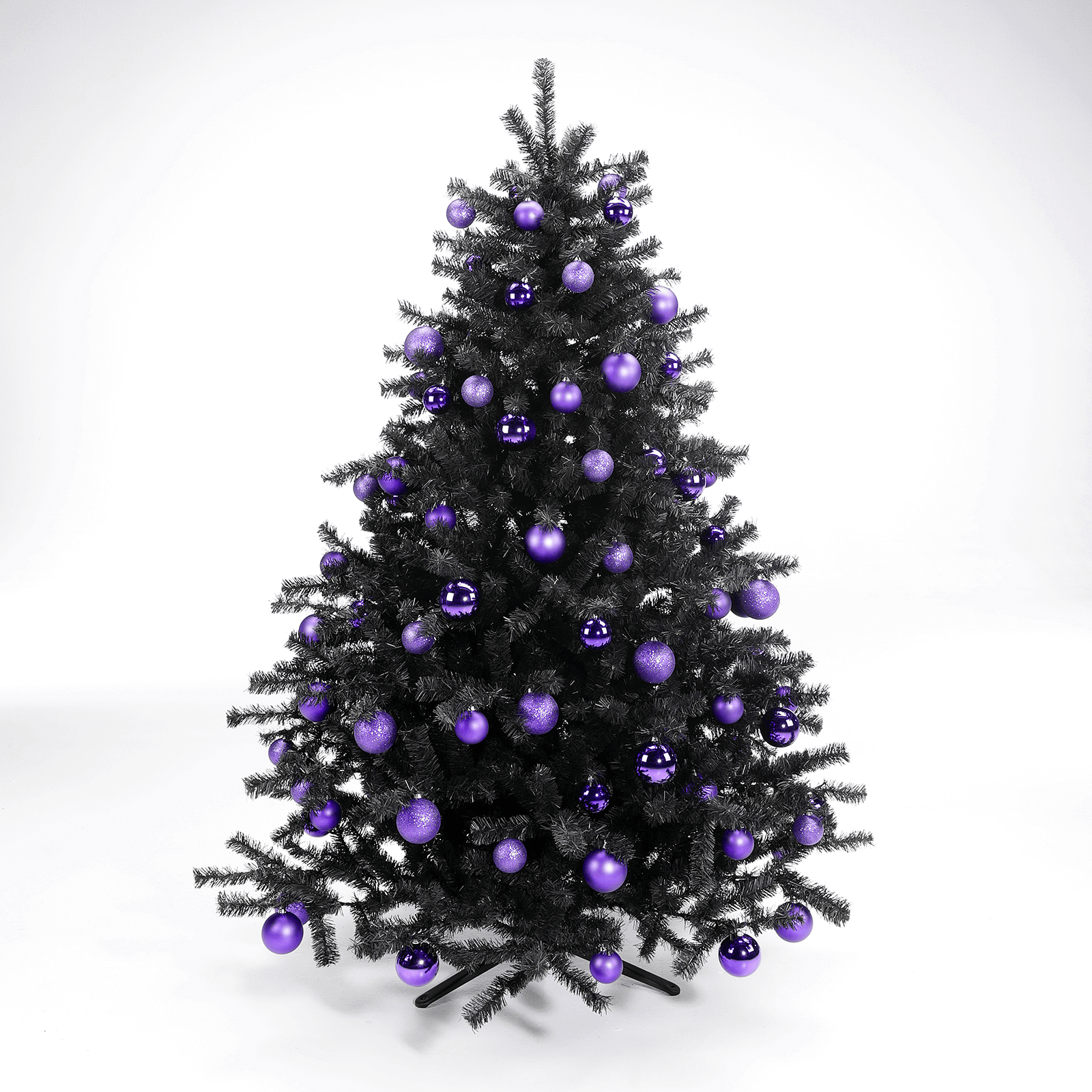 Arbre de Noël artificiel en Luvi noir, B1 - 6