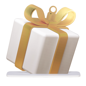 Display stand gift XL gold