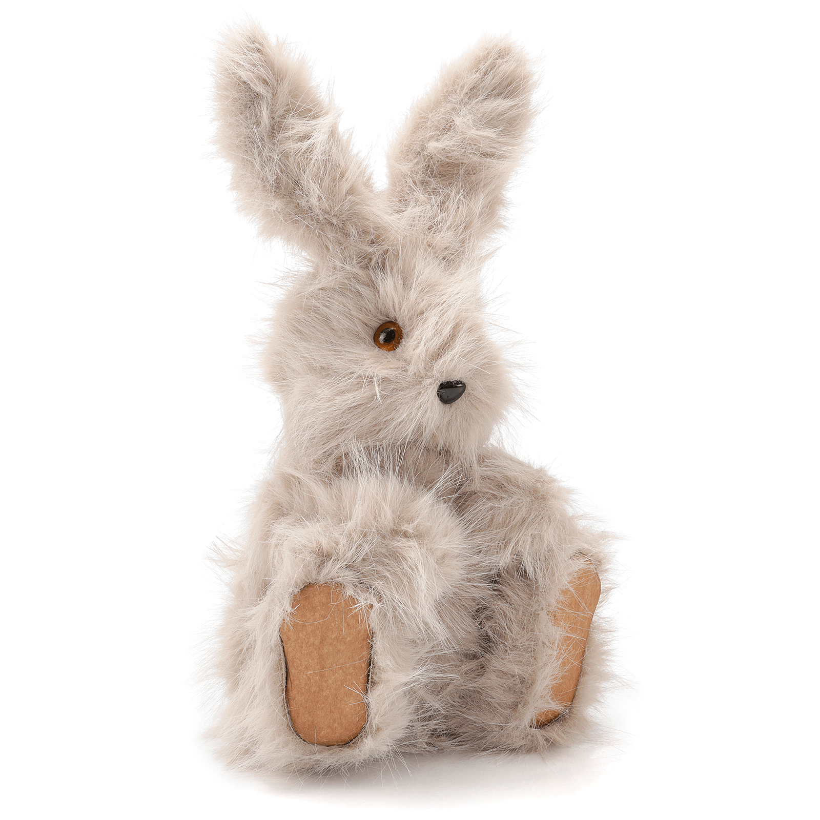 Decorative plush Easter bunny in beige - 0 Decorative plush Easter bunny in beige - 0