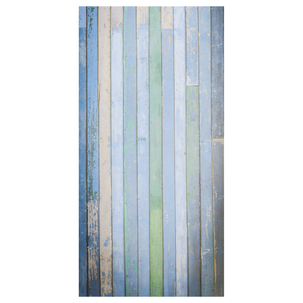Banderola de tela ignífuga pared de madera Playa 100 x 200 cm