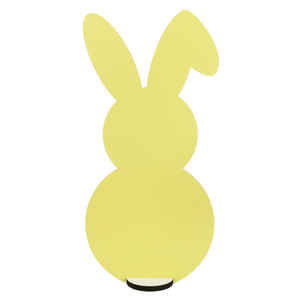Bunny silhouette 50 cm, with stand plate in different versions