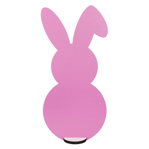 Bunny silhouette 50 cm, with stand plate in different versions