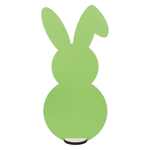 Bunny silhouette 50 cm, with stand plate in different versions