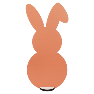 Bunny silhouette 50 cm, with stand plate in different versions
