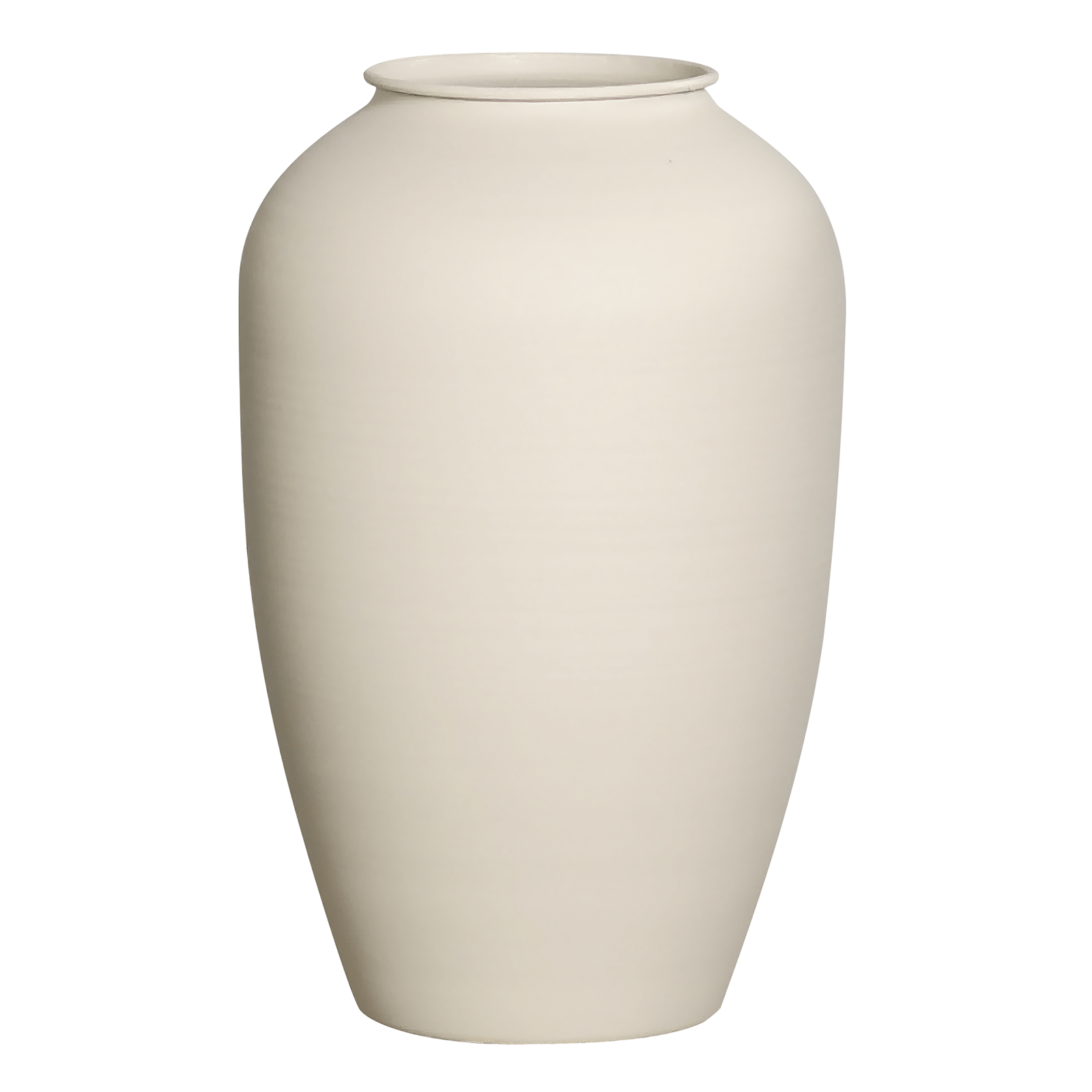 Vasen bauchig aus Blech 26 cm