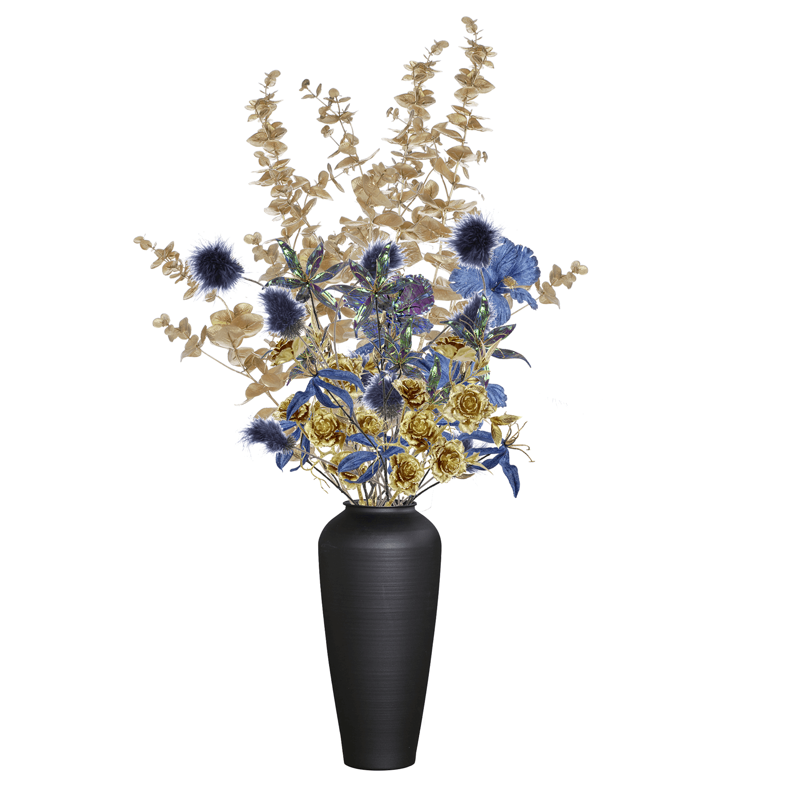 Vase schlank aus Blech 33 cm - 1 Vase schlank aus Blech 33 cm - 1