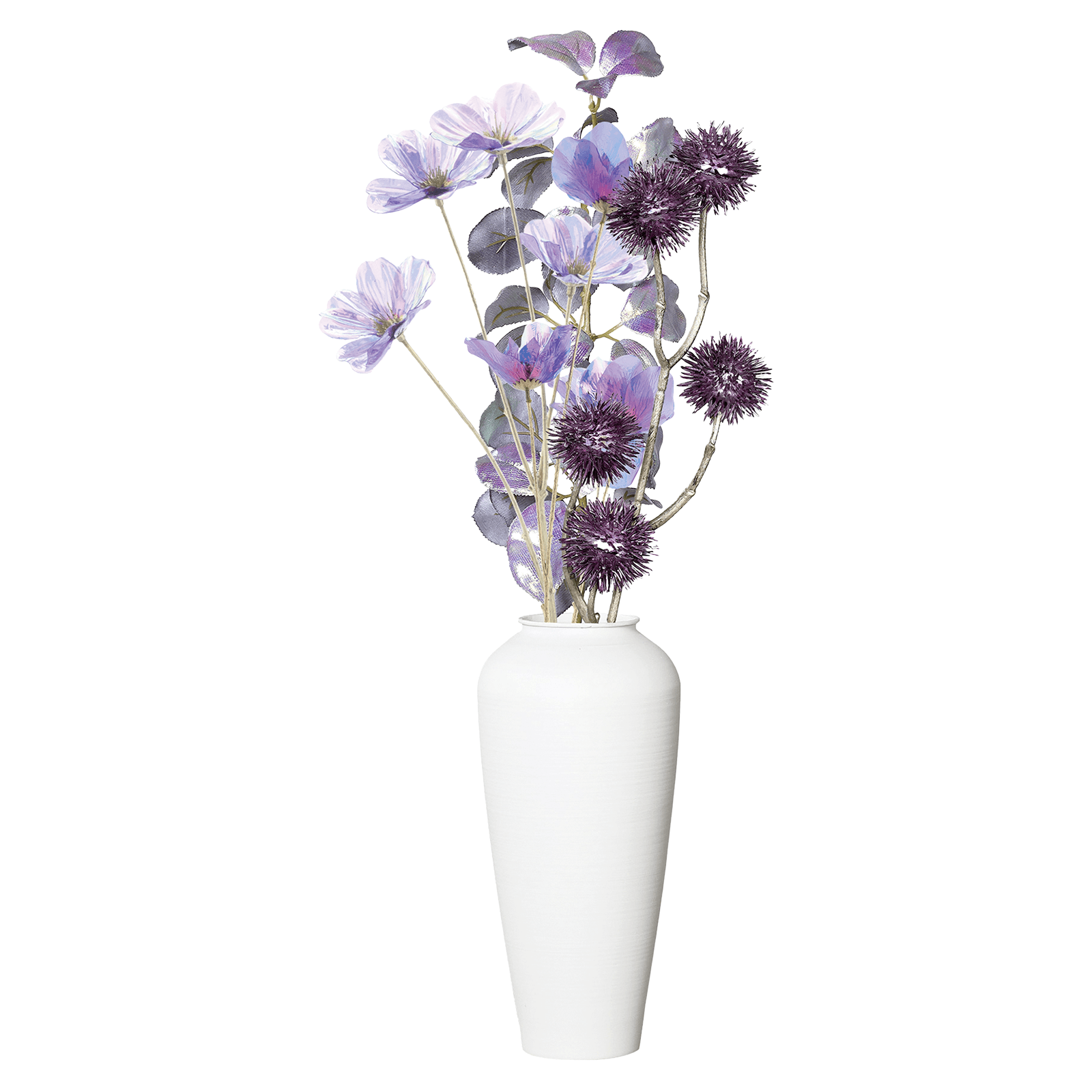 Ramita de amapola artificial irisada púrpura - 1 Ramita de amapola artificial irisada púrpura - 1