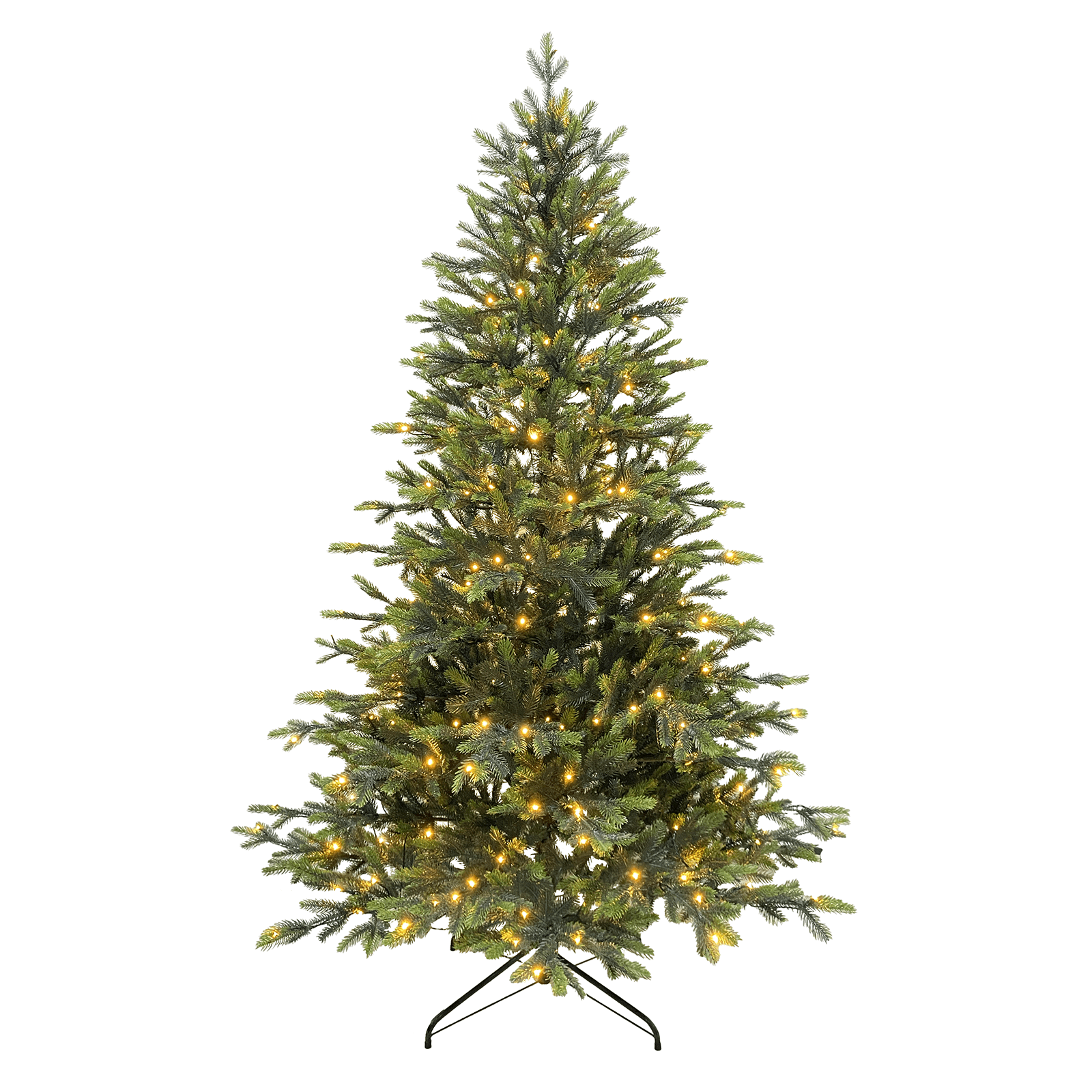 Künstlicher Tannenbaum 100% PE mit LED warm-weiß - 0 Künstlicher Tannenbaum 100% PE mit LED warm-weiß - 0
