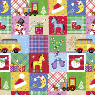Papier cadeau Bambini multicolore 50 cm, 50 m