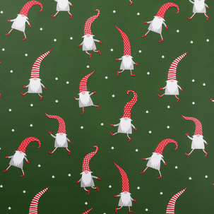 Papier cadeau lutin vert 50 cm, 50 m