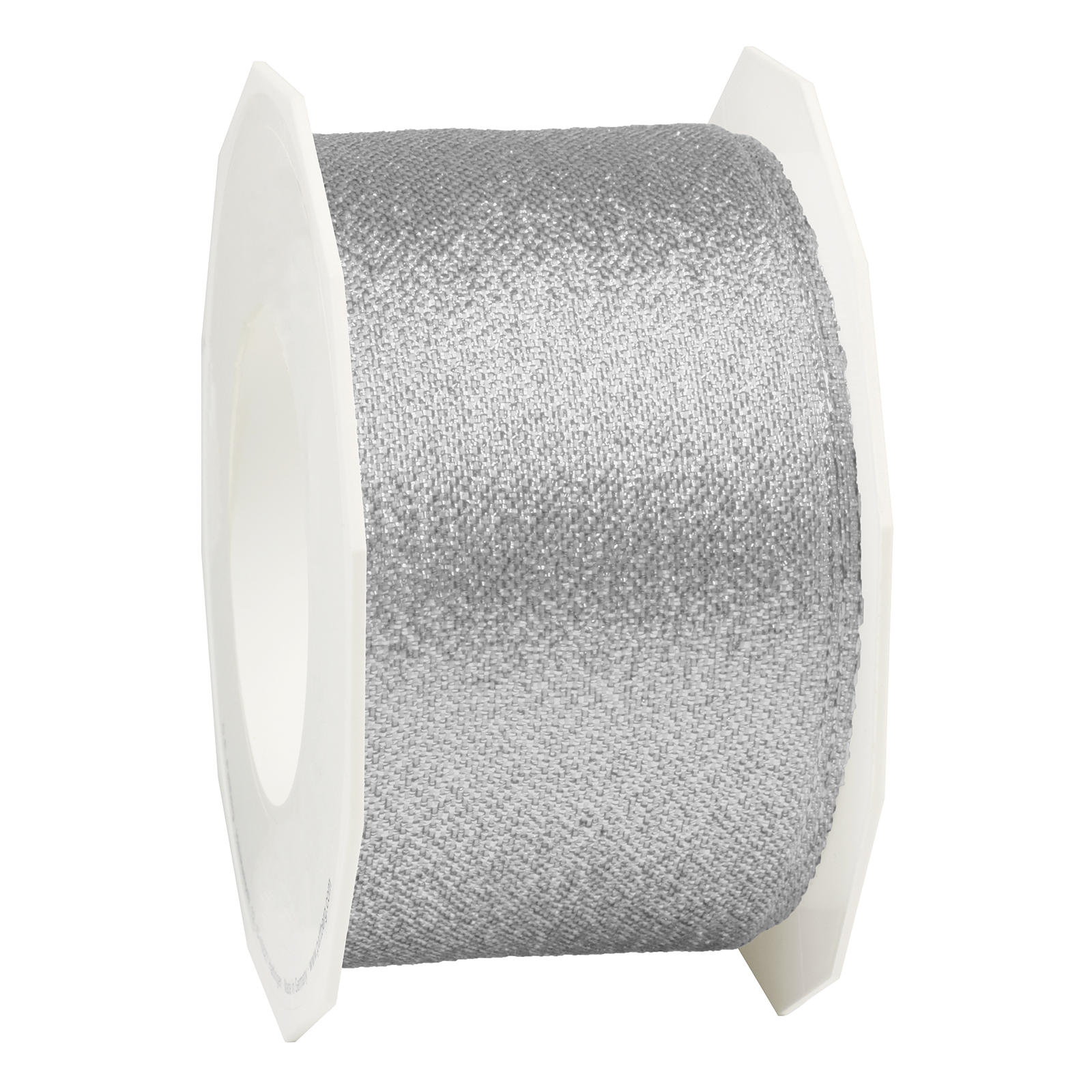 Cinta de regalo "Glamour" 60 mm x 20 m plata - 0