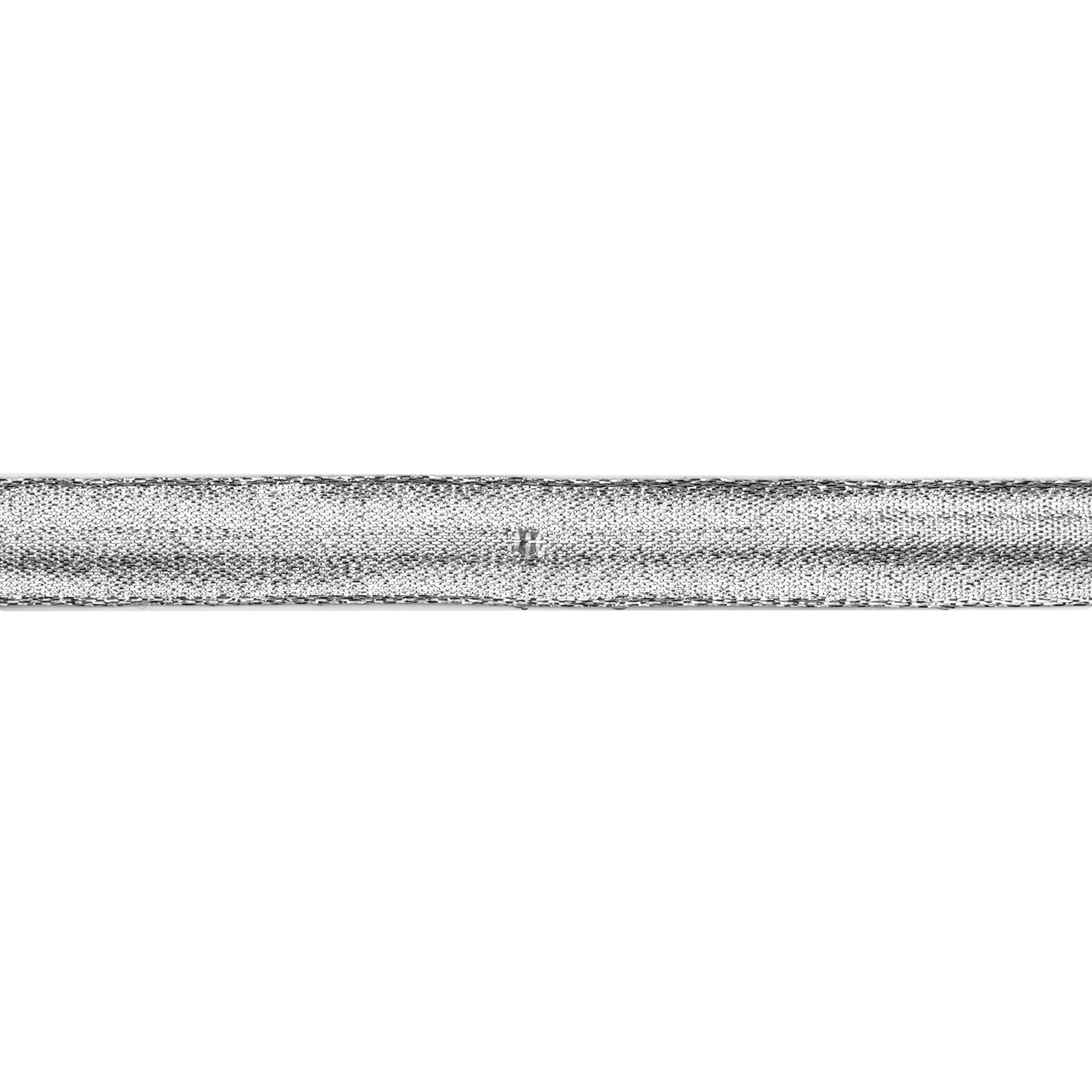 Ziehschleifenband "Glimmer" 15 mm x 20 m - 1