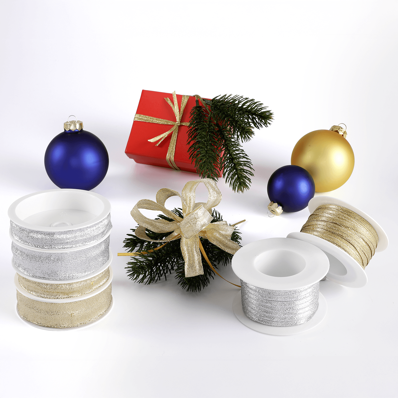 Lurex curling ribbon 5mm, 50m - 4