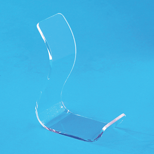 Lederwaren-Präsenter 12 cm hoch