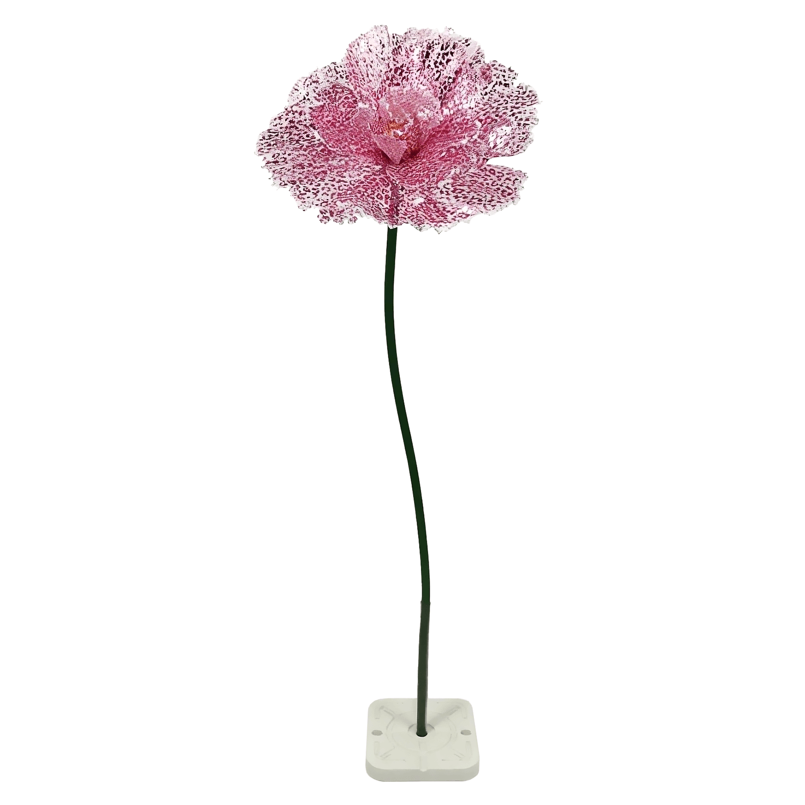 Künstliche Pfingstrose rosa aus Textil 155 x 40 cm - 0