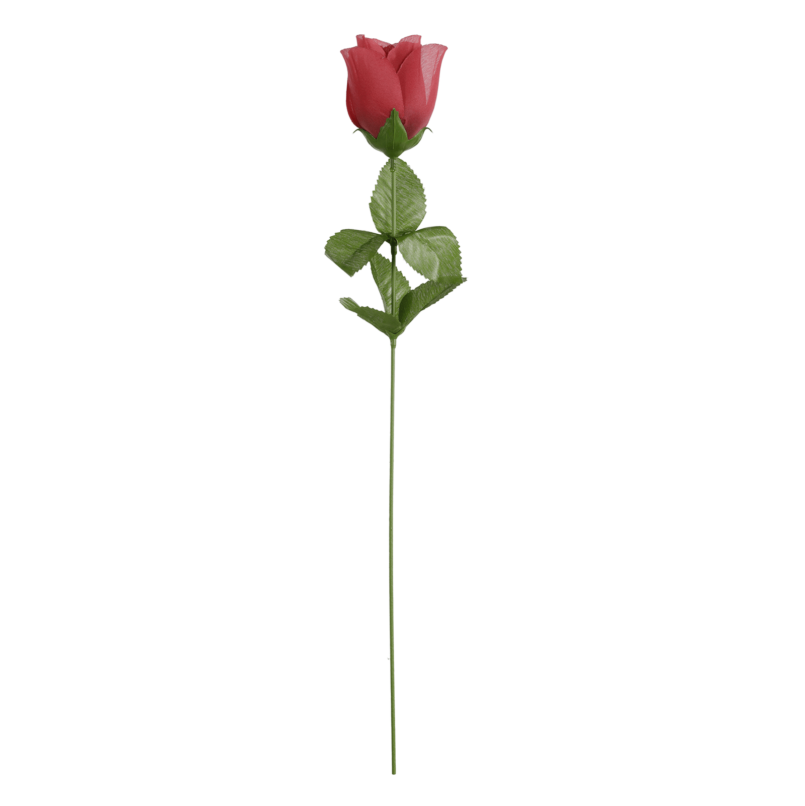 Künstliche rote Rosen zum Stecken 42 cm, 3tlg. Set - 1 Künstliche rote Rosen zum Stecken 42 cm, 3tlg. Set - 1