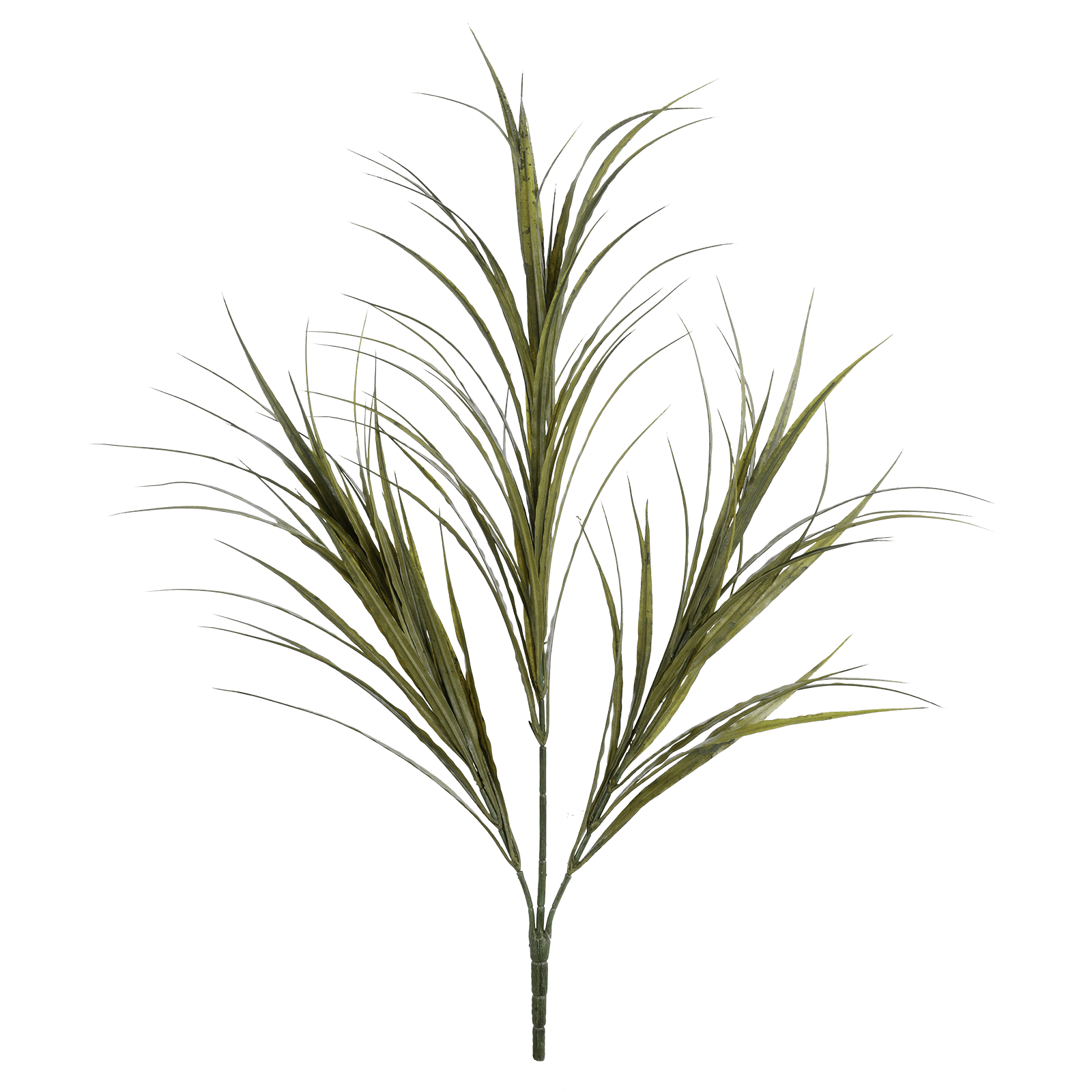 Artificial green grass branch, 87 cm, with stick - 0 Artificial green grass branch, 87 cm, with stick - 0