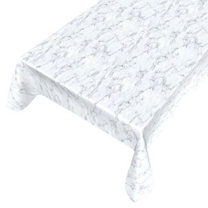 Abwaschbare Wachstuch-Tischdecke "Marmor", Meterware 140 cm breit