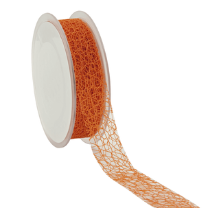Decorative gift ribbon, honeycomb design, 25 mm x 20 m