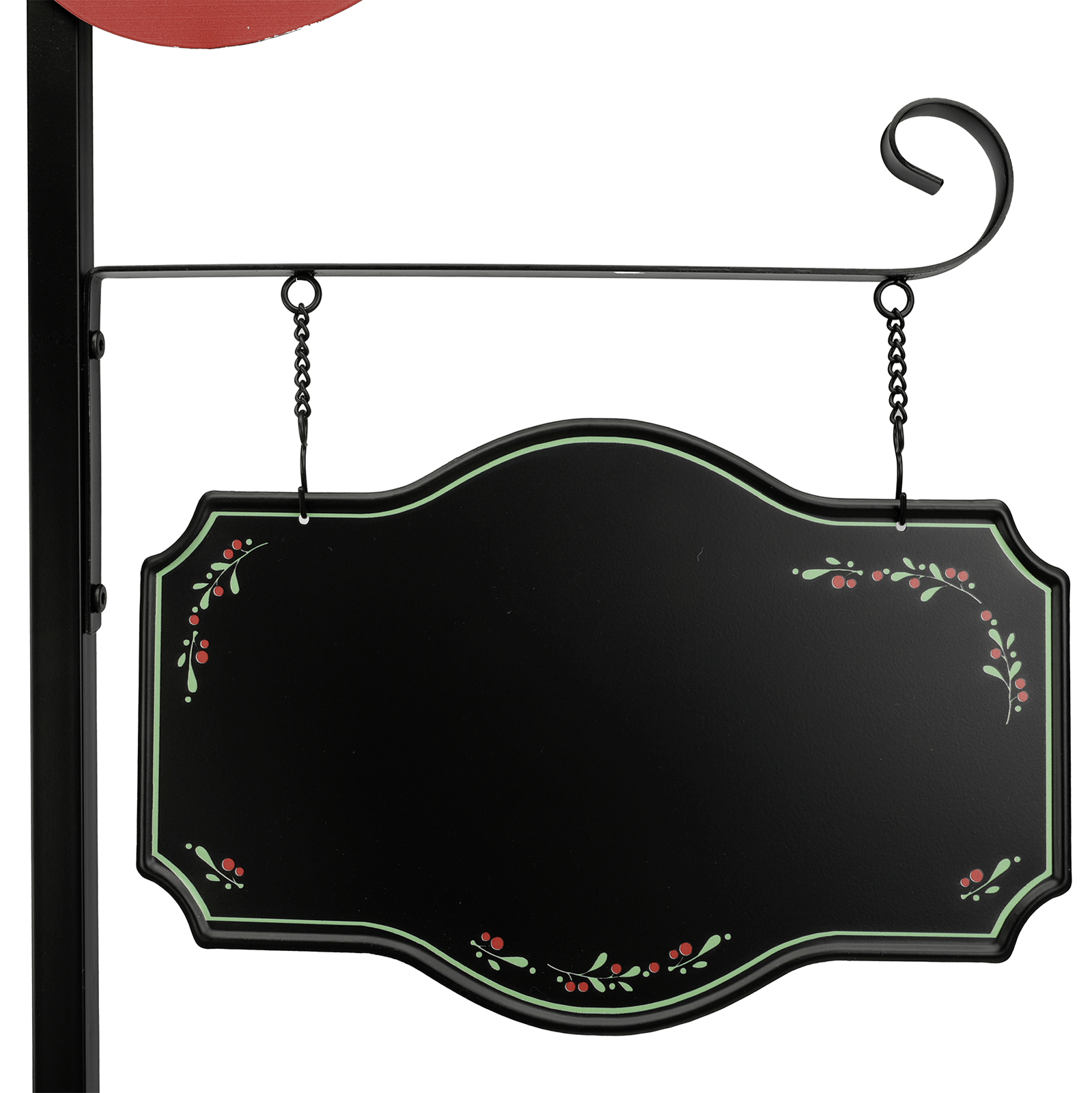 Deko Marktwagen "Christmas Market" aus Metall rot 149 x 213 cm - 4