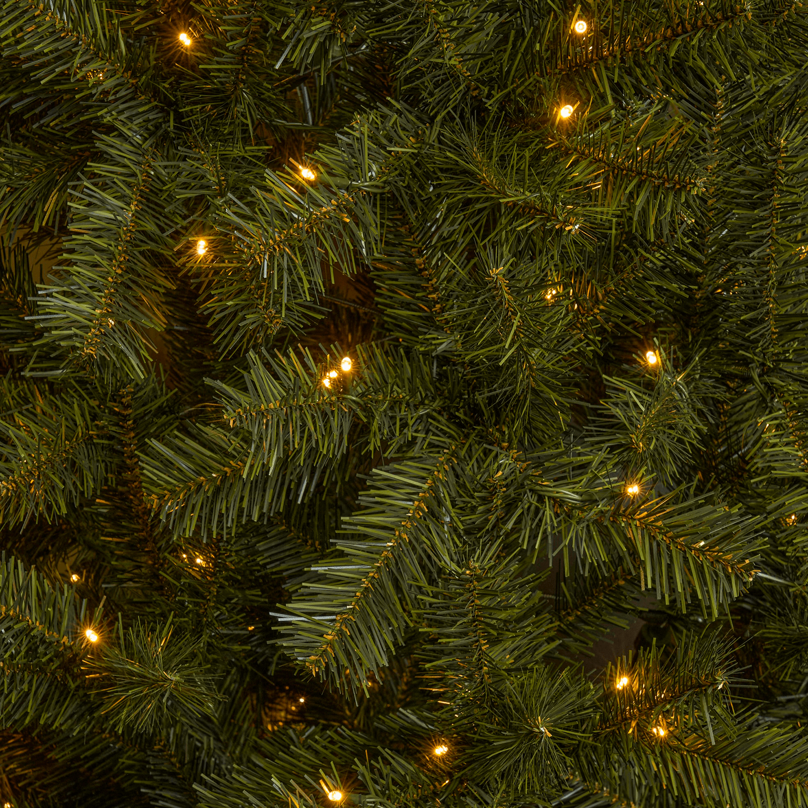 Sapin de Noël artificiel étroit en Luvi avec LED blanc chaud - 2