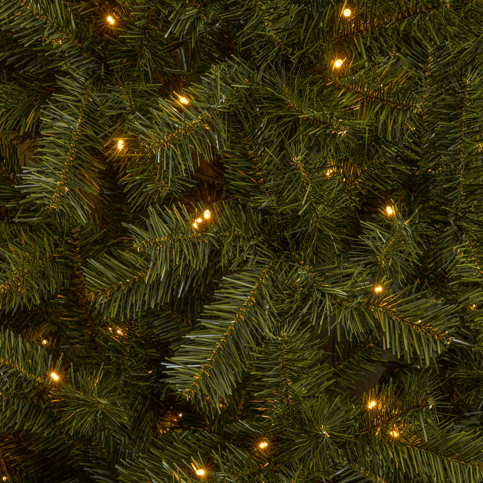 Sapin de Noël artificiel étroit en Luvi avec LED blanc chaud - 10