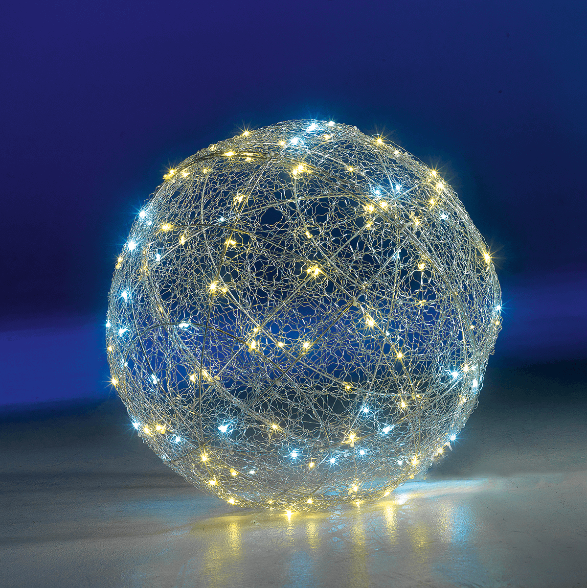 Bola con iluminación LED caliente intermitente, 45 cm - 0