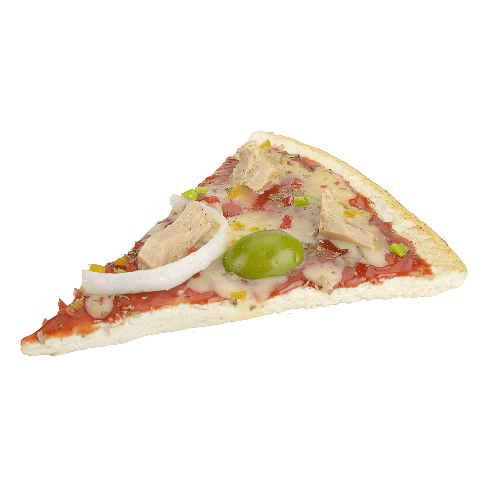 Morceau de pizza "thon" 11 cm - 1