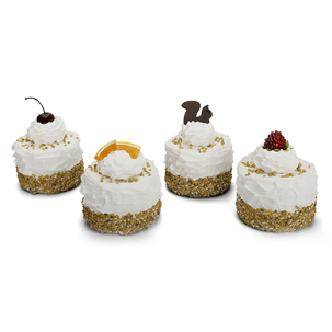 Fausses tartelettes à la crème, paquet de 4 pièces