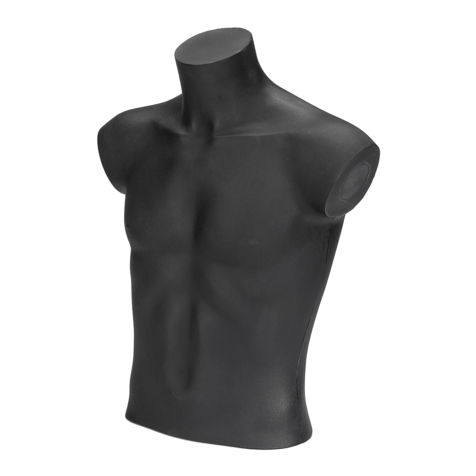 Men's Plastic Torso, Short, 60 cm - 1 Men's Plastic Torso, Short, 60 cm - 1