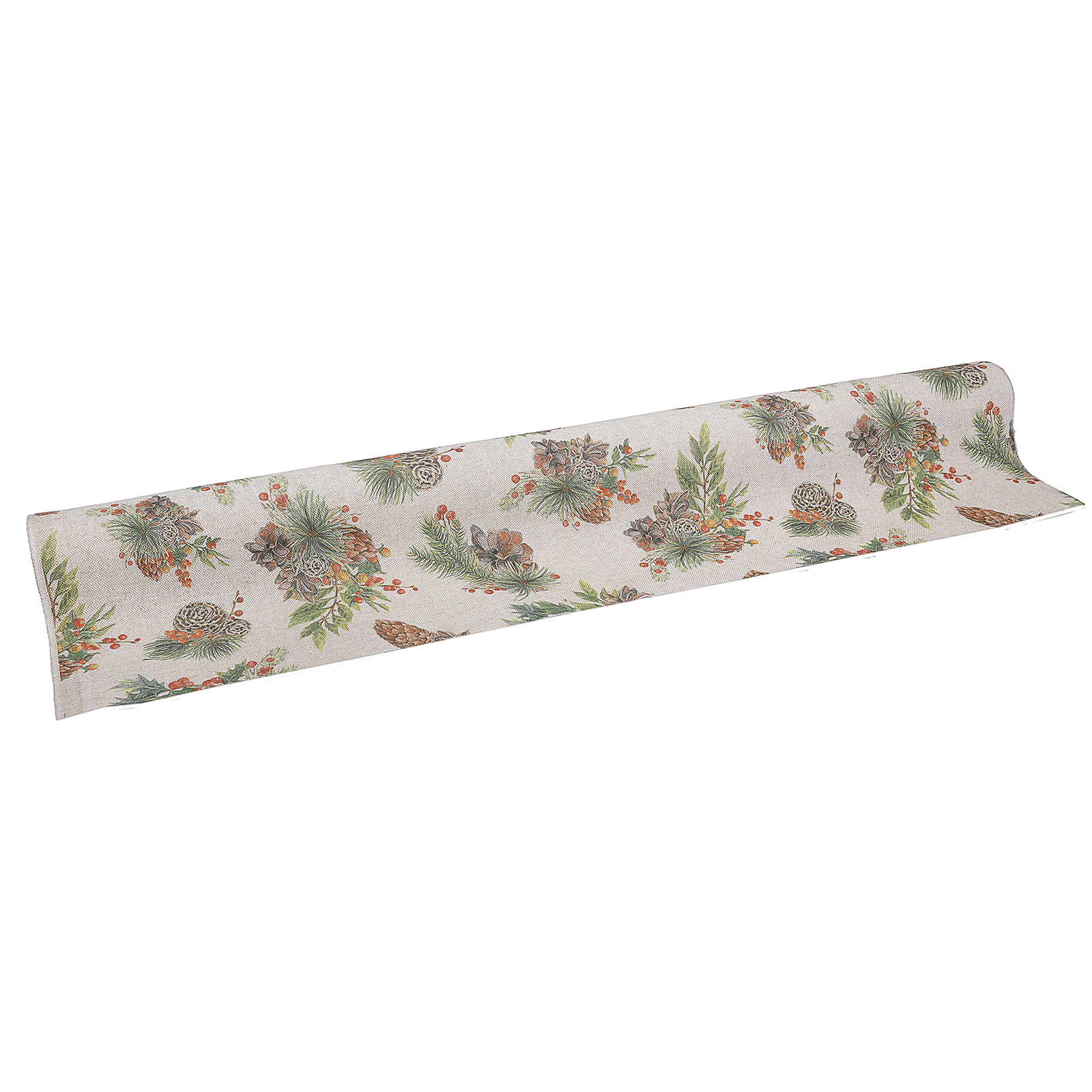 Decorative fabric "Pine Cones & Decor," 140 cm, printed on one side - 2 Decorative fabric "Pine Cones & Decor," 140 cm, printed on one side - 2