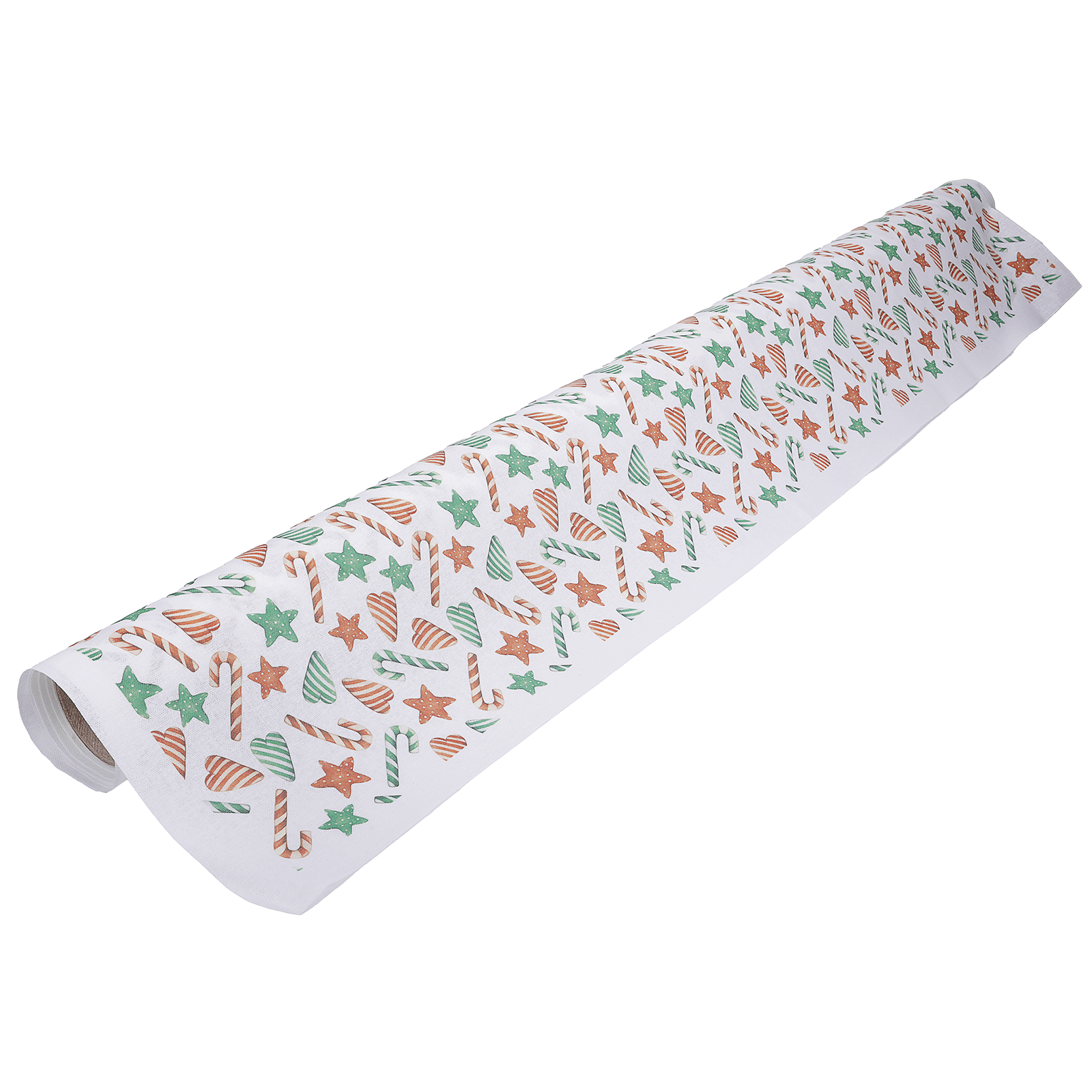 Tissu décoratif « Joyeux Noël », 100 cm, imprimé sur une seule face - 1