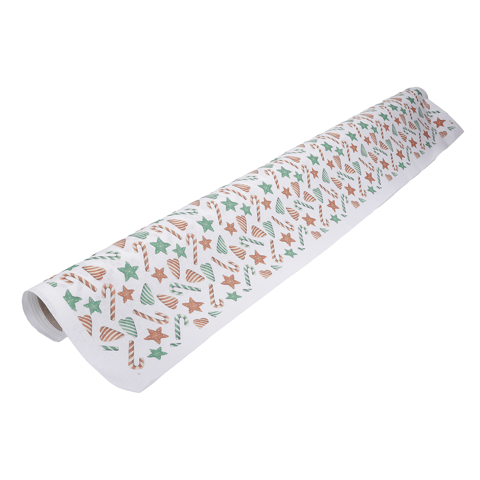 Tissu décoratif « Joyeux Noël », 100 cm, imprimé sur une seule face - 2