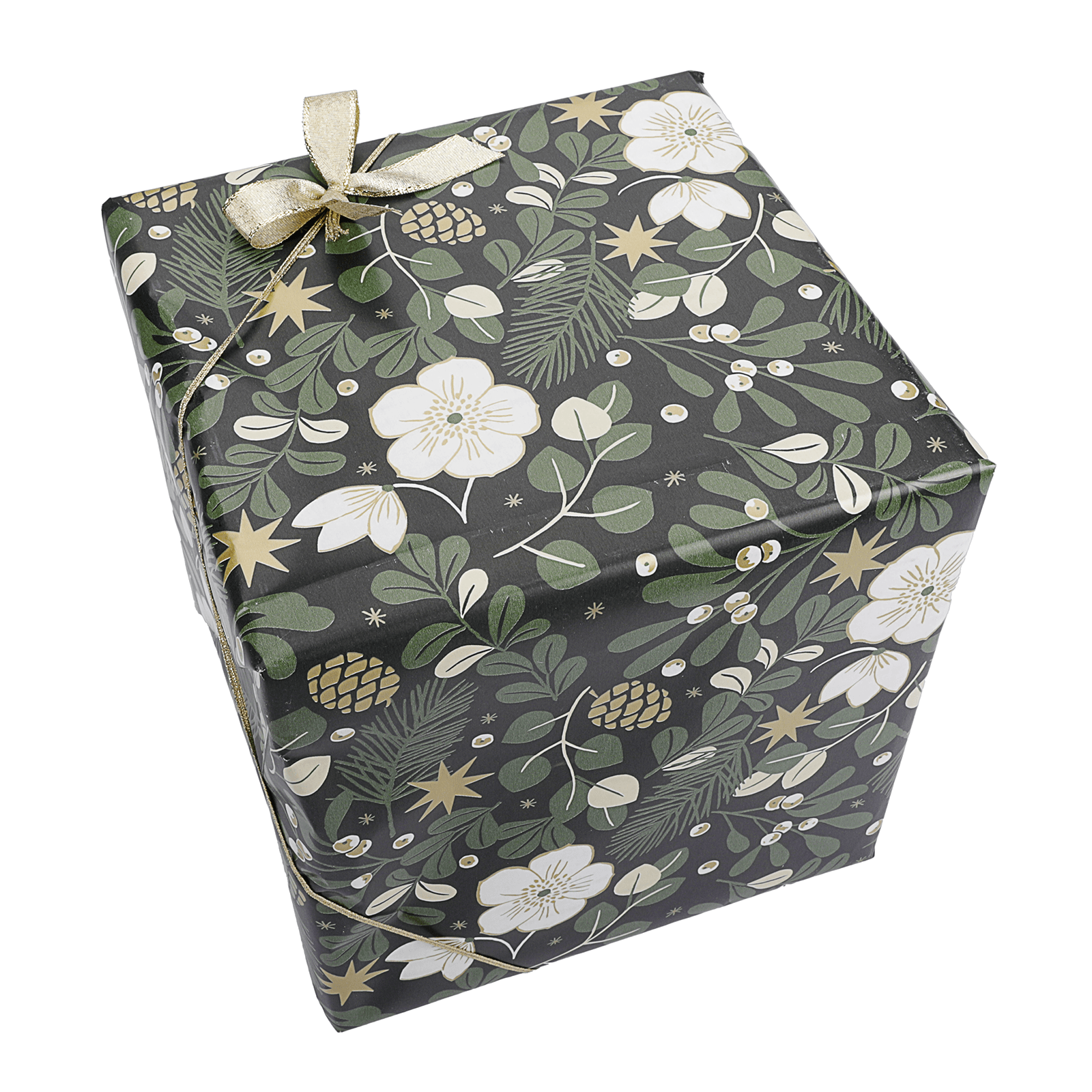 Geschenkpapier Christrose 50 cm, 50 m - 1 Geschenkpapier Christrose 50 cm, 50 m - 1
