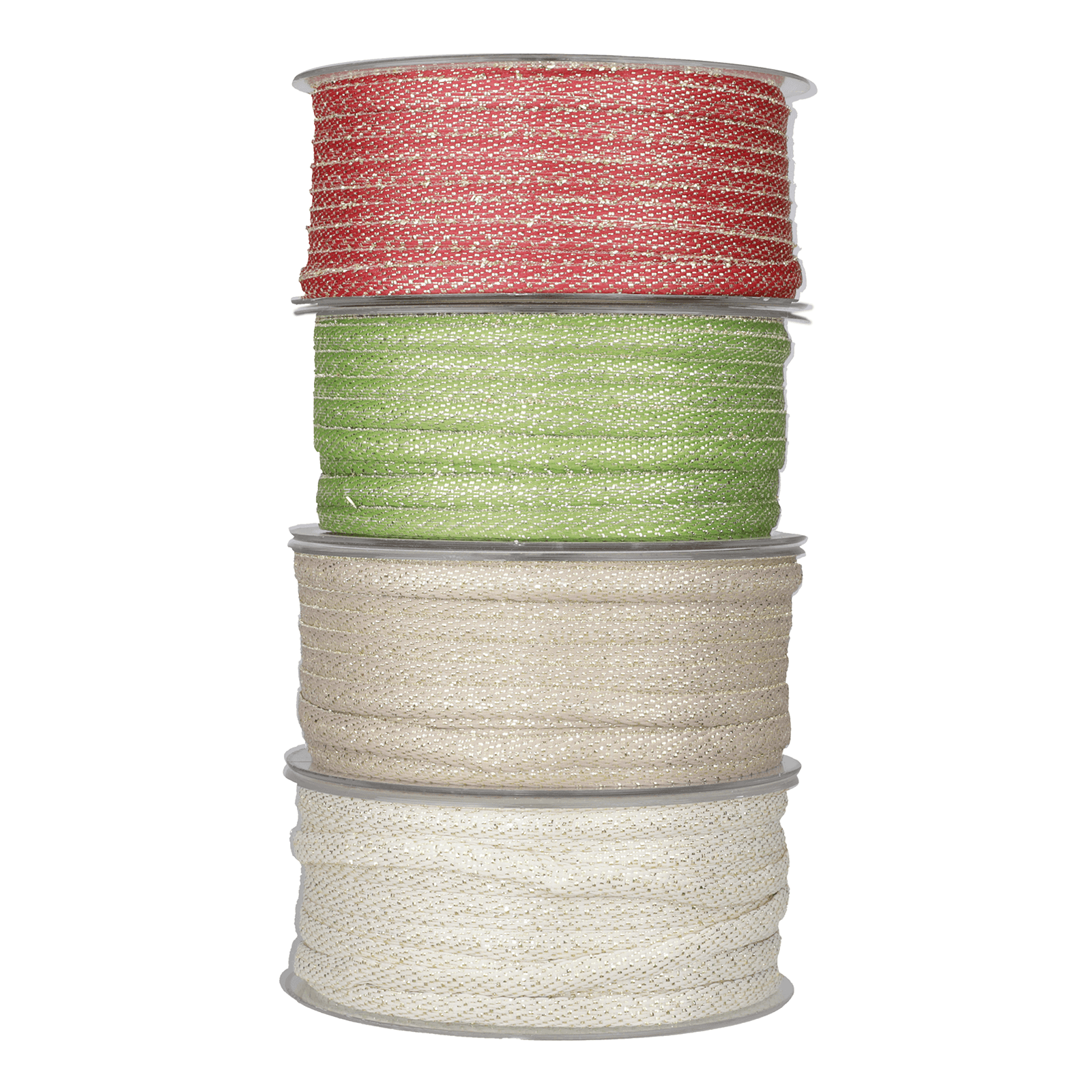 Kordelband "Glimmer", 6mm, 20m - 2 Kordelband "Glimmer", 6mm, 20m - 2