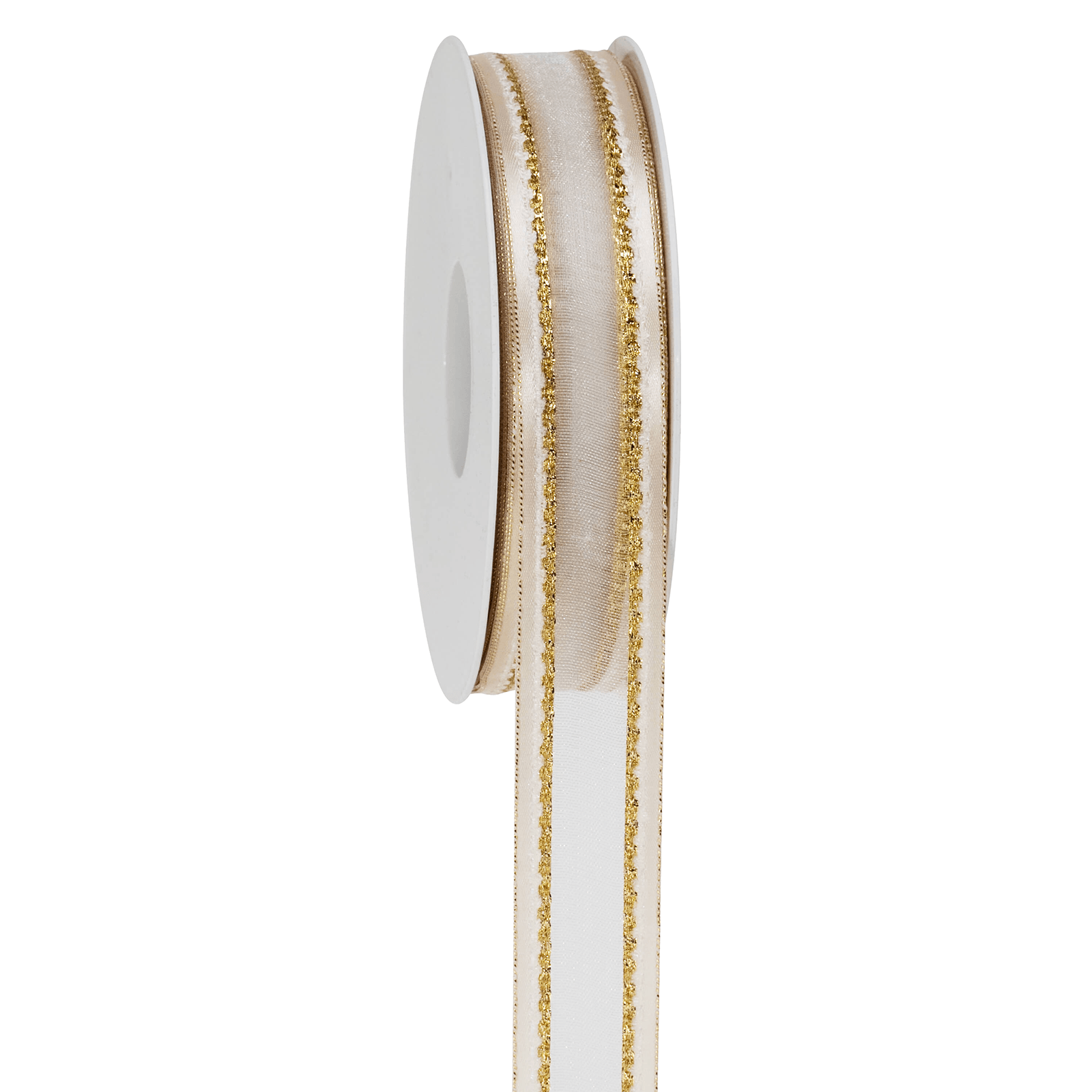 Chiffonband "Goldkante" 25 mm, 20 m - 0 Chiffonband "Goldkante" 25 mm, 20 m - 0