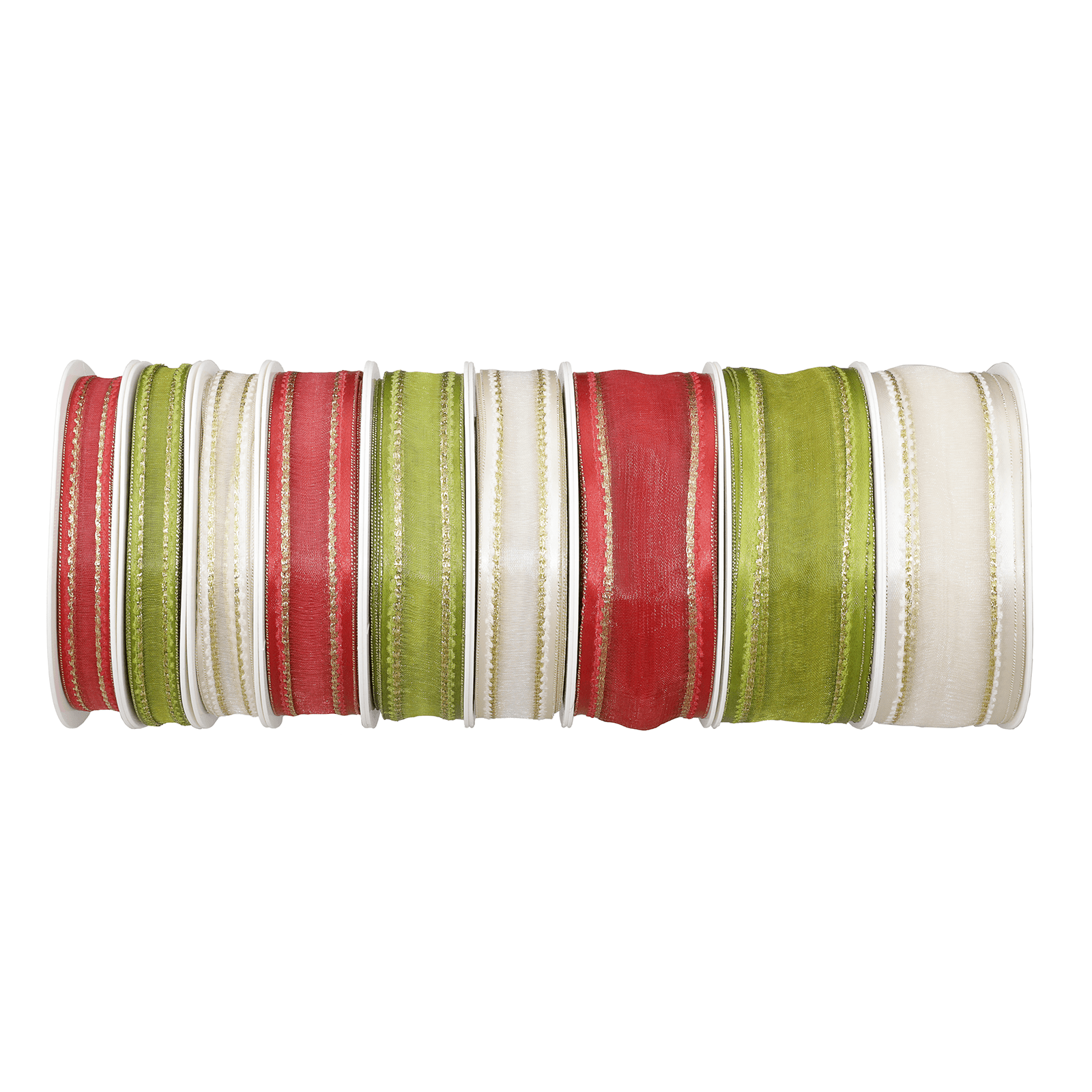Chiffonband "Goldkante" 25 mm, 20 m - 1 Chiffonband "Goldkante" 25 mm, 20 m - 1