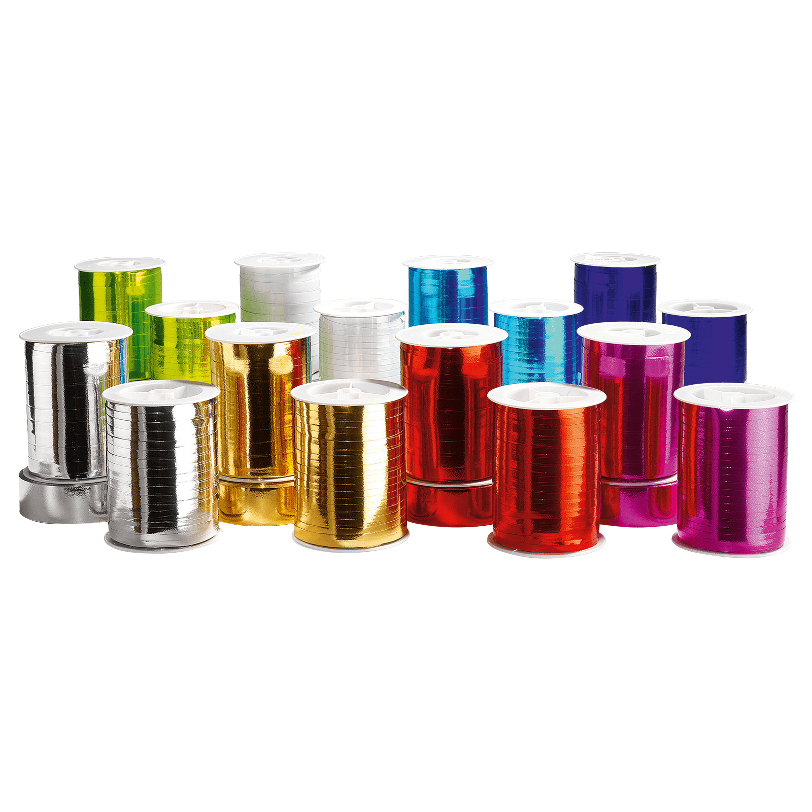 Ringelband metallic, 10 mm, 250 m, kupfer - 2
