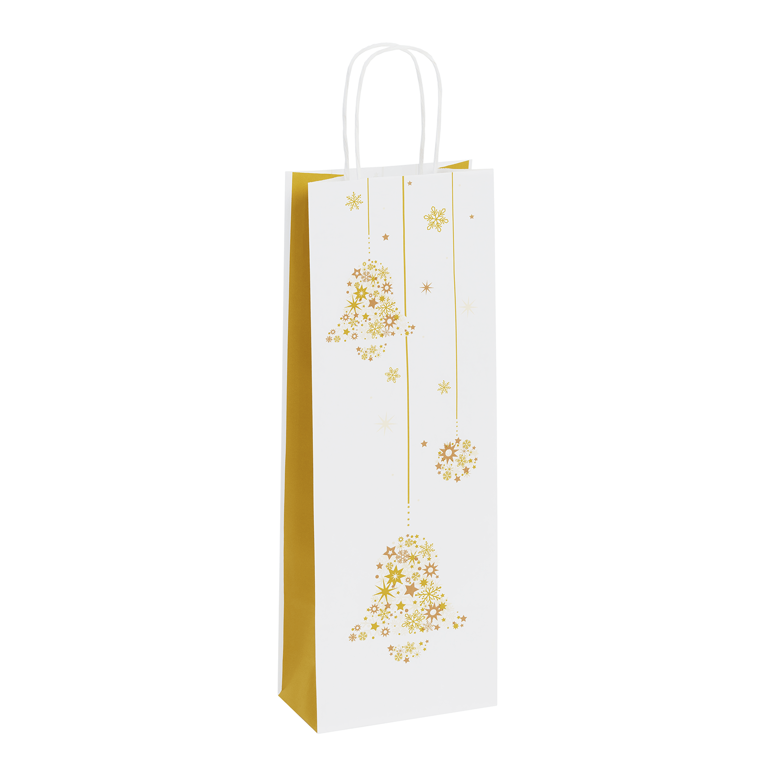 Papiertasche "Goldene Glocken" - 1 Papiertasche "Goldene Glocken" - 1