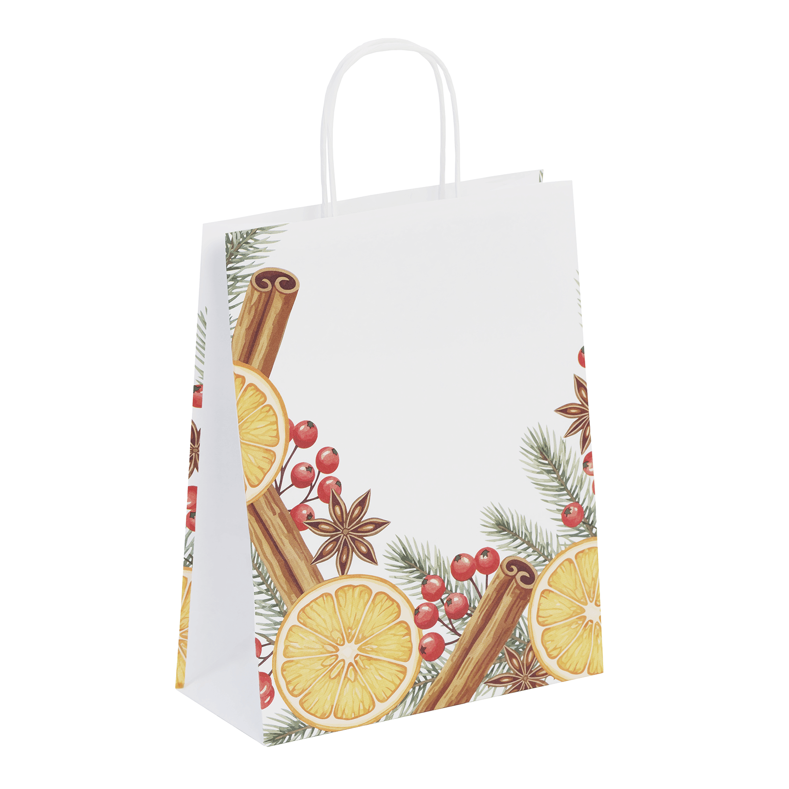 Papiertasche "Winterduft" - 1 Papiertasche "Winterduft" - 1