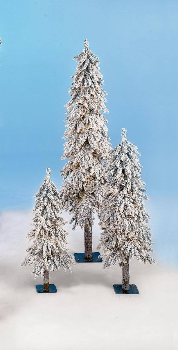 Snowy Artificial Fir Tree Alpine Fir 60 cm - 4