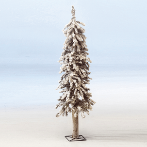 Snowy Artificial Alpine Fir Tree 120 cm