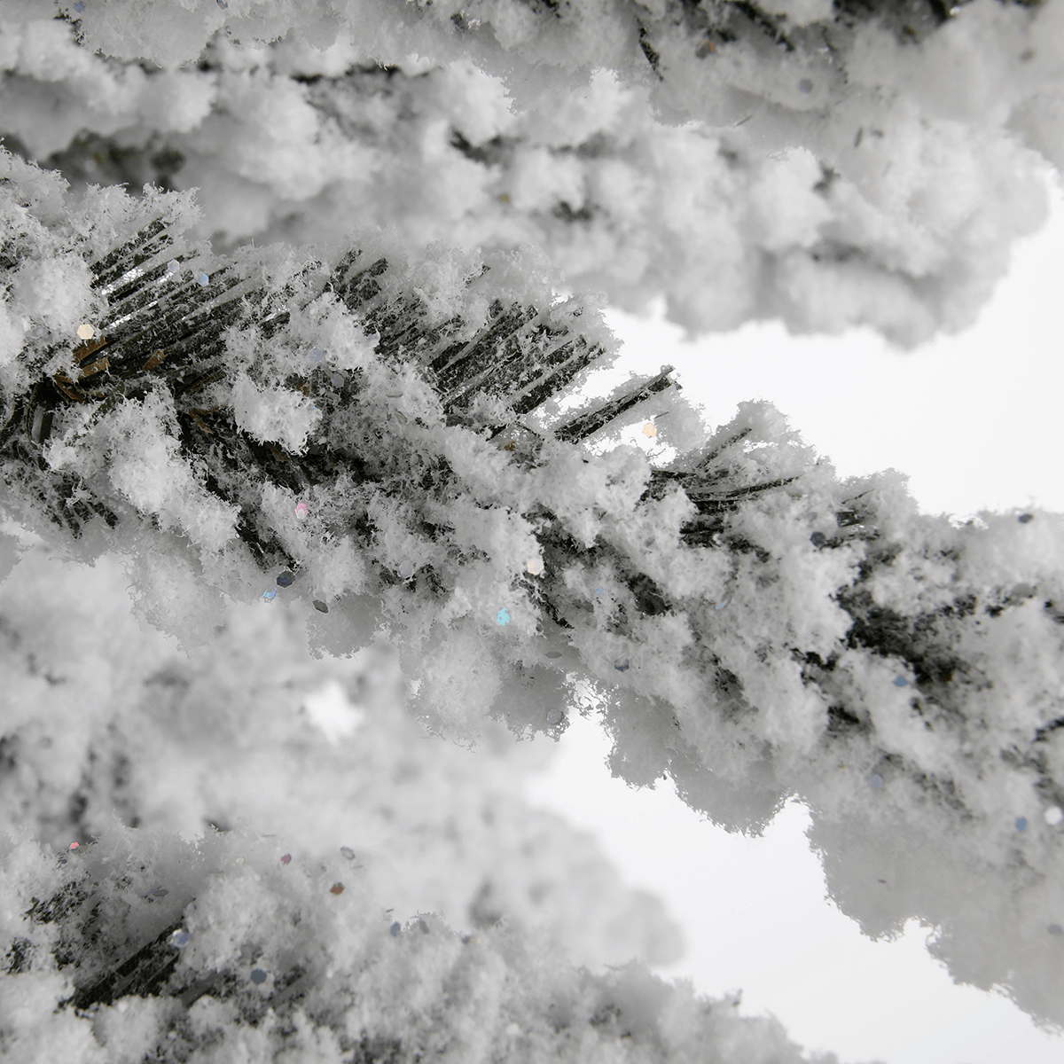 Snowy Artificial Alpine Fir Tree 180 cm - 1