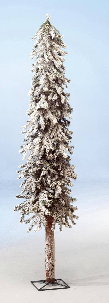 Snowy Artificial Alpine Fir Tree 180 cm - 4
